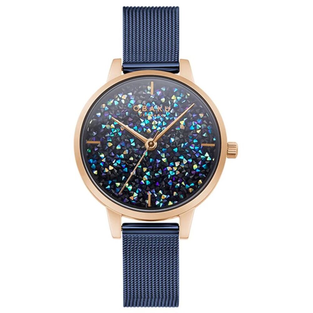 Obaku Women's Orion Blue Dial Watch - V250LXVLML